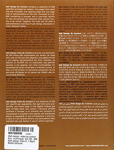 web design. index by content. ediz. multilingue. con cd-rom (vol. 1)