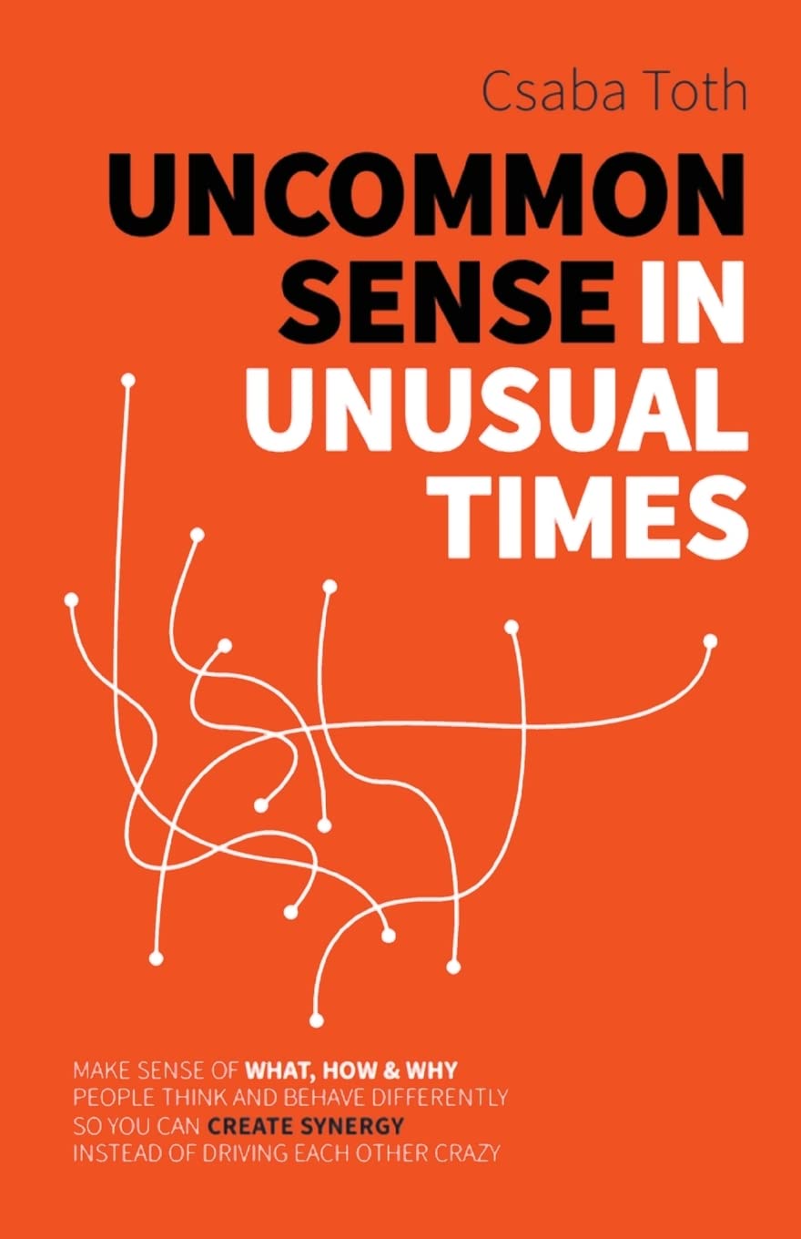 uncommon sense in unusual times: how to stay relevant in the 21st century by understanding ourselves and others better than social media algorithms and people trained in taking advantage of us.