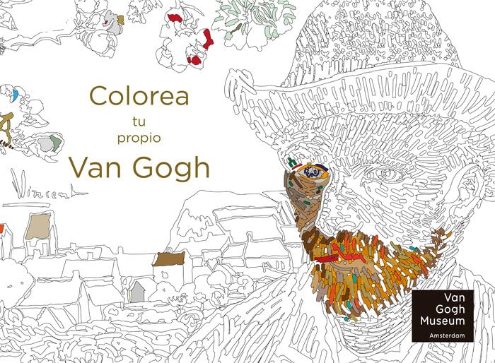 colorea tu propio van gogh (ocio y pasatiempos)