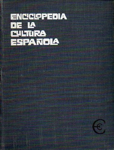enciclopedia de la cultura española. tomo i. abad sansón-canción popular.