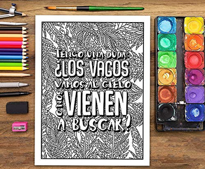 Un libro de colorear para adultos: He decidido usar el sarcasmo porque matar es ilegal
