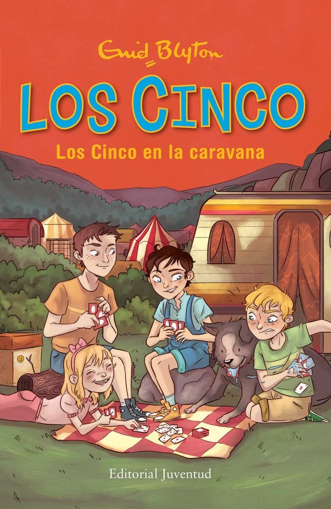 los cinco en la caravana