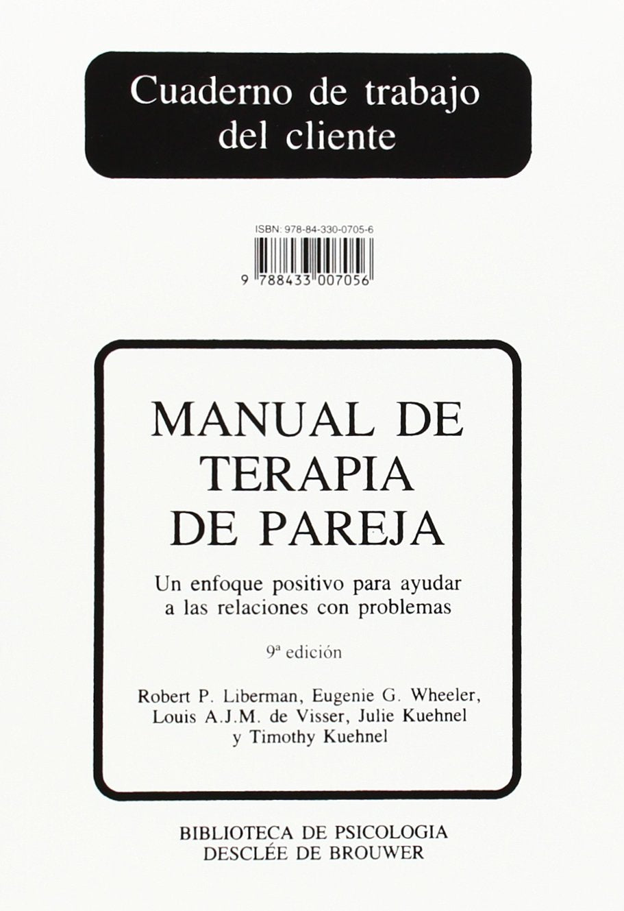 manual de terapia de pareja