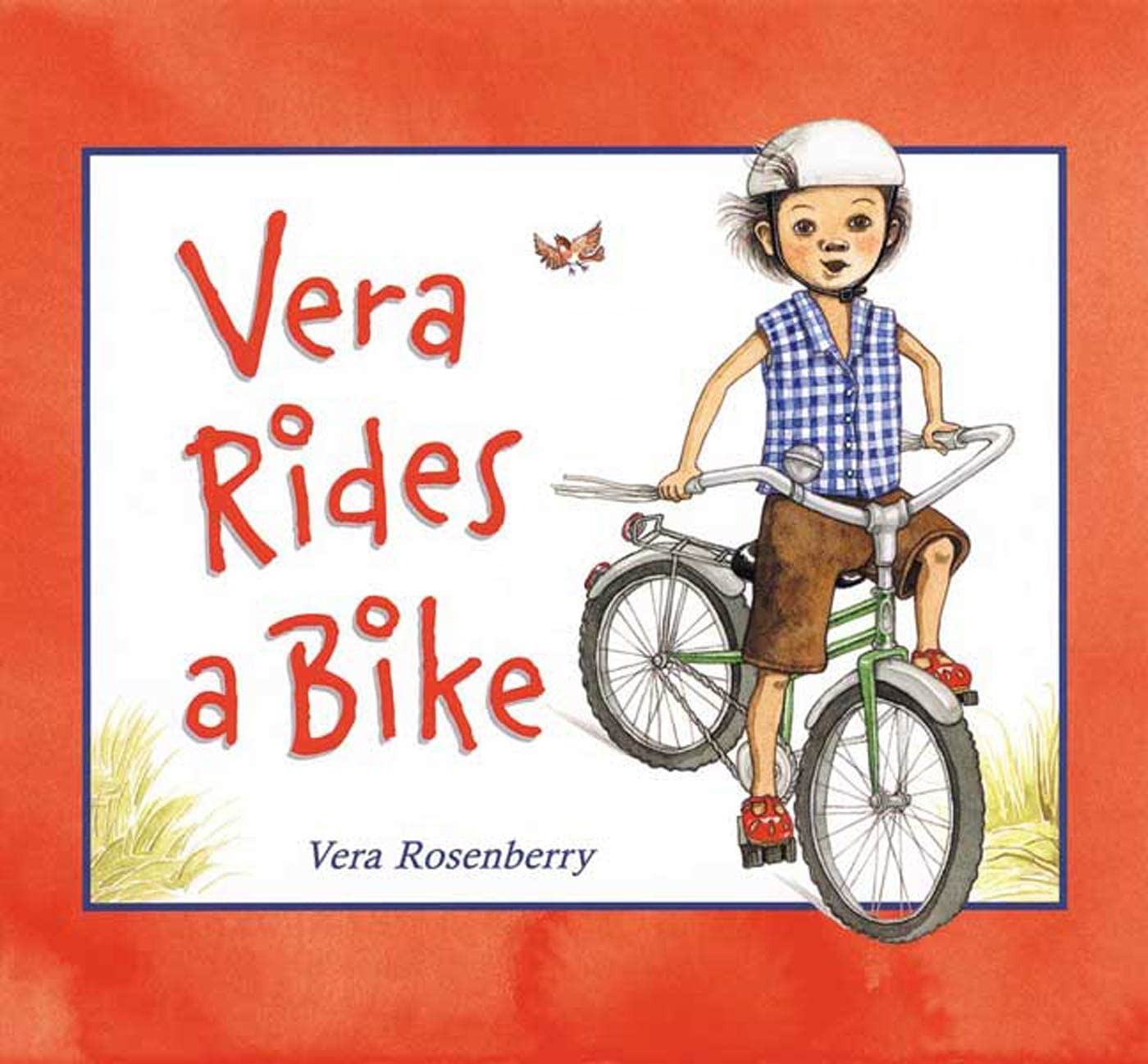 vera rides a bike
