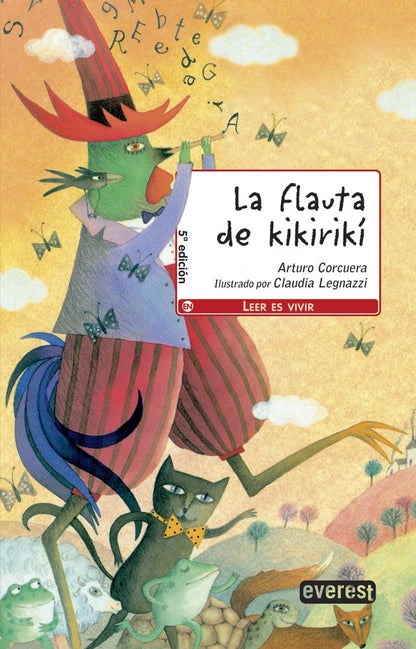 La flauta de Kikirikí (Leer es vivir / Poesía)