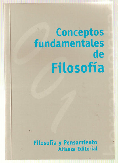 Conceptos fundamentales de filosofia