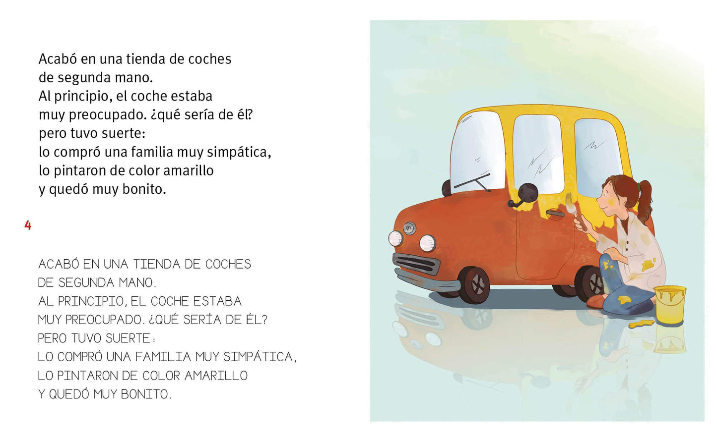 el coche amarillo: en letra may���������scula y de imprenta: libro: en letra may���������scula y de imprenta: libro: 8 (aprender a leer en letra may�����ï¿)