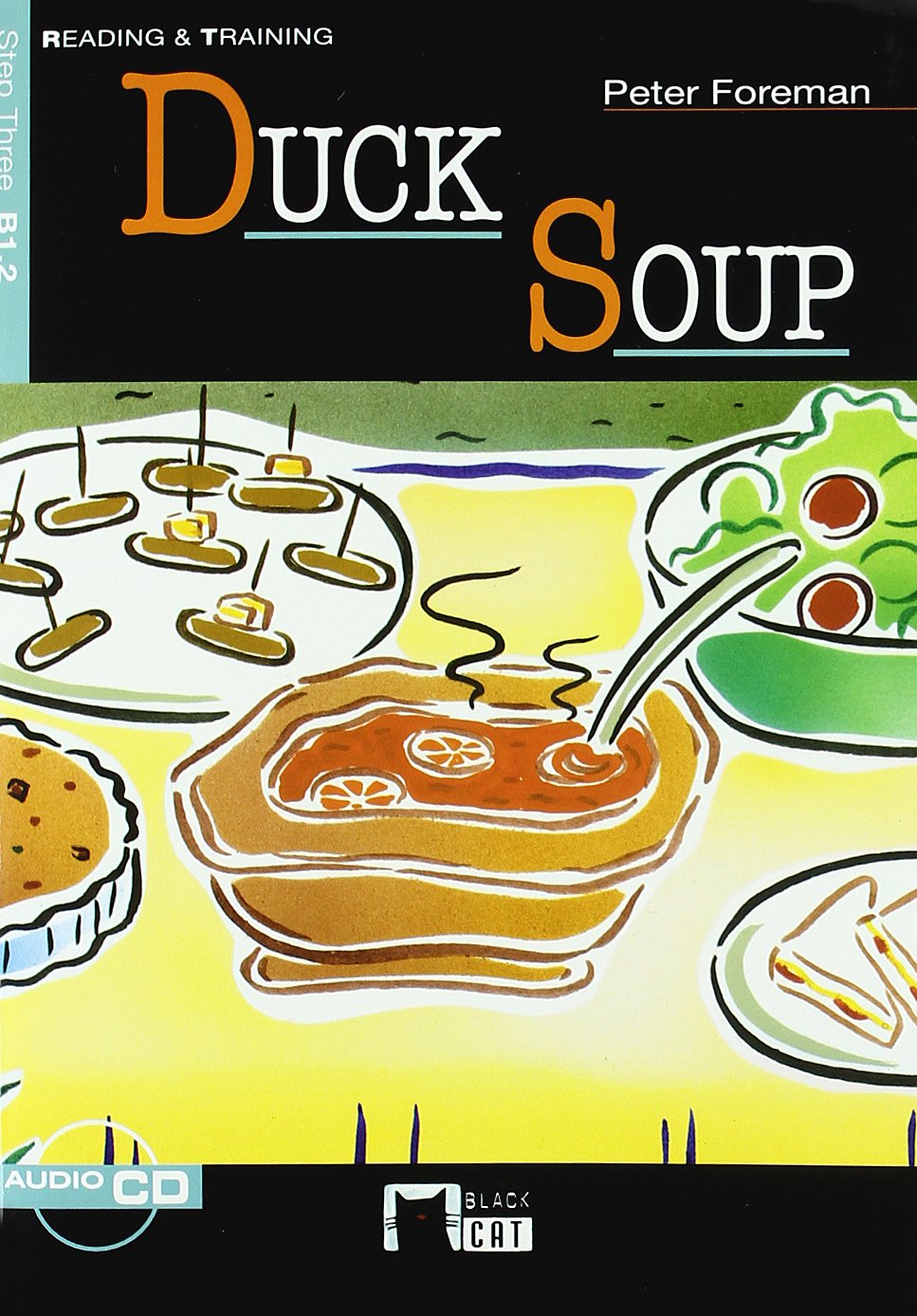 duck soup. collection the black cat. auxiliar secundaria. (black cat. reading and training)