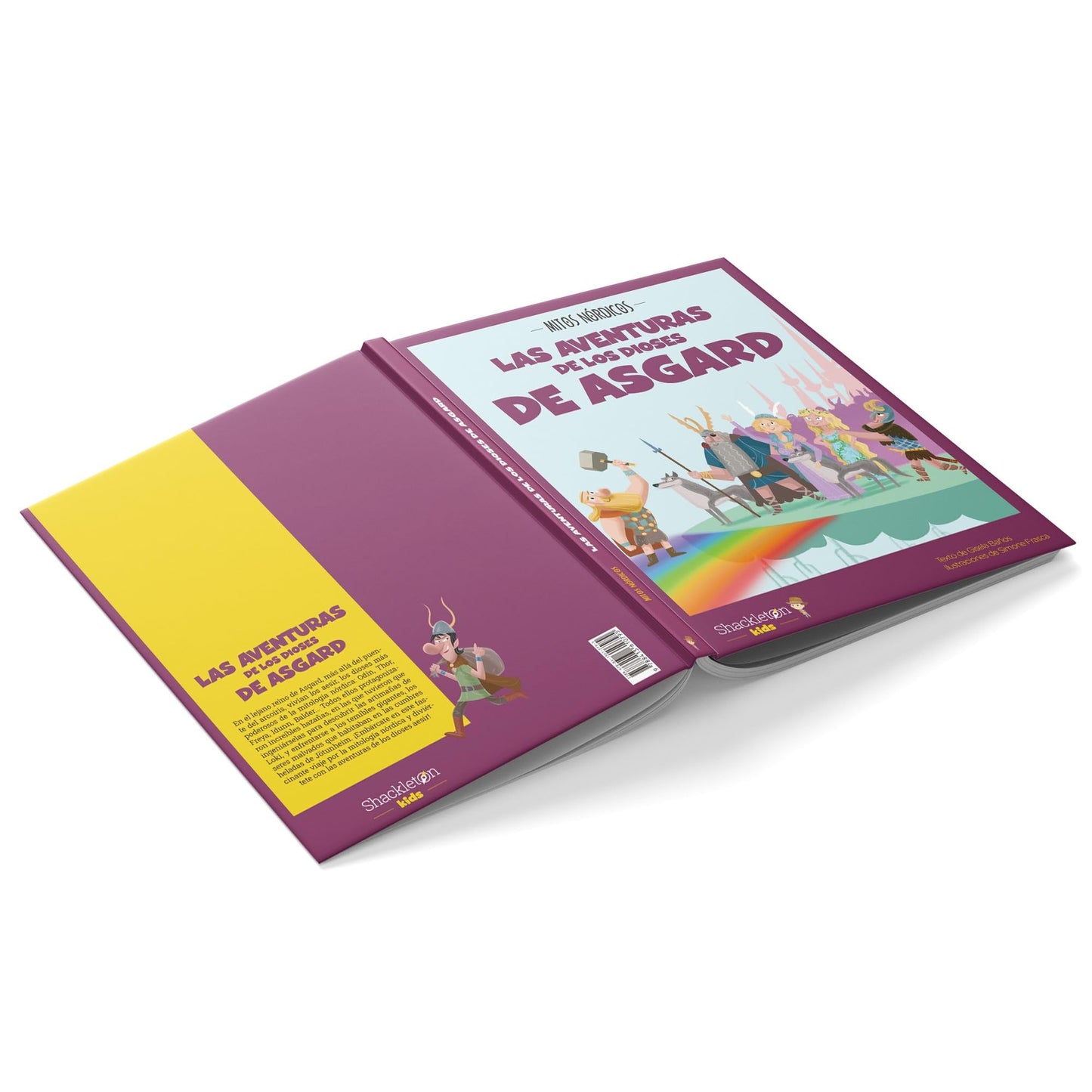 las aventuras de los dioses de asgard: las mejores historias de la mitología nórdica y vikinga, convertidas en preciosos cuentos para niños.: 2 (mitos nórdicos)