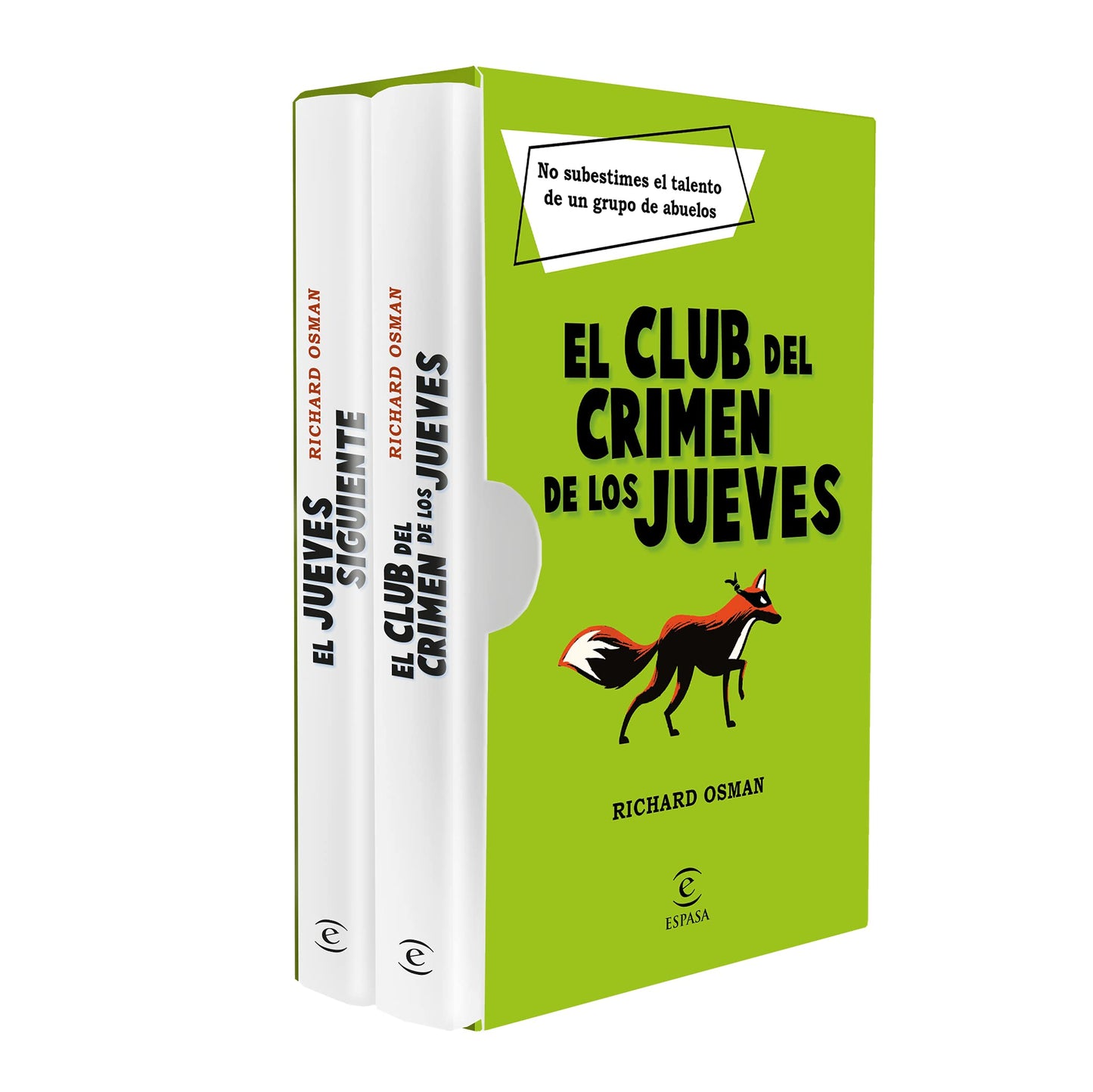 estuche el club del crimen de los jueves + el jueves siguiente (espasa narrativa)