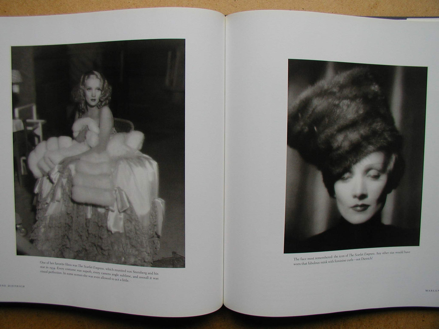 marlene dietrich. photographs and memories