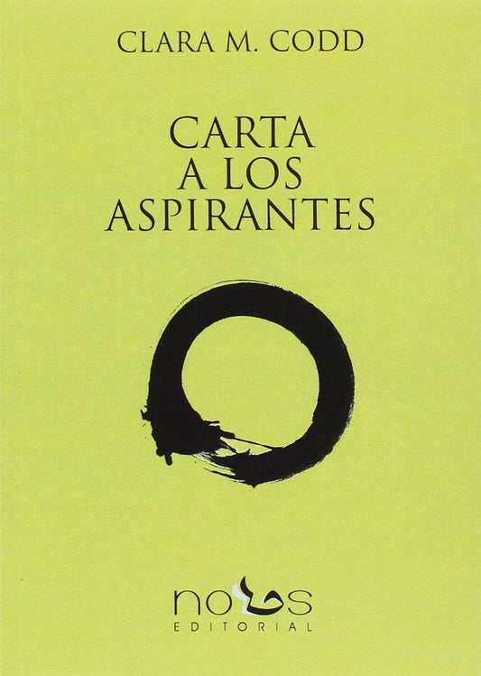 CARTA A LOS ASPIRANTES (NUEVA CONSCIENCIA)