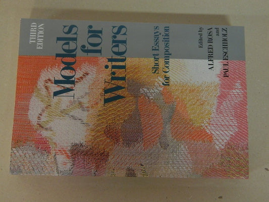 Models For Writers 3e Sho Ess Com