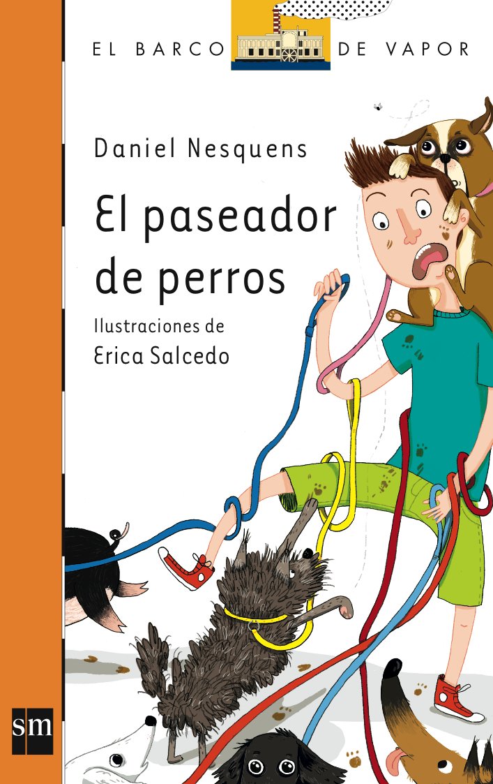 el paseador de perros: 226 (el barco de vapor naranja)