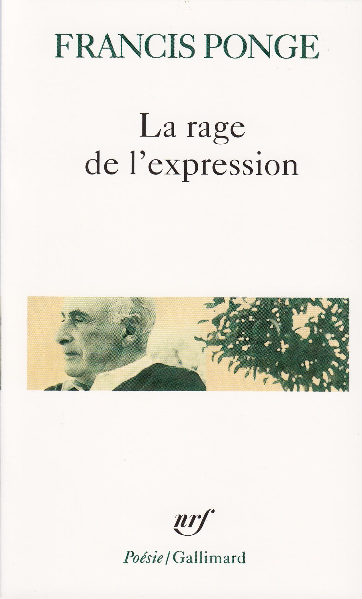 la rage de l'expression: 116 (collection pobesie)