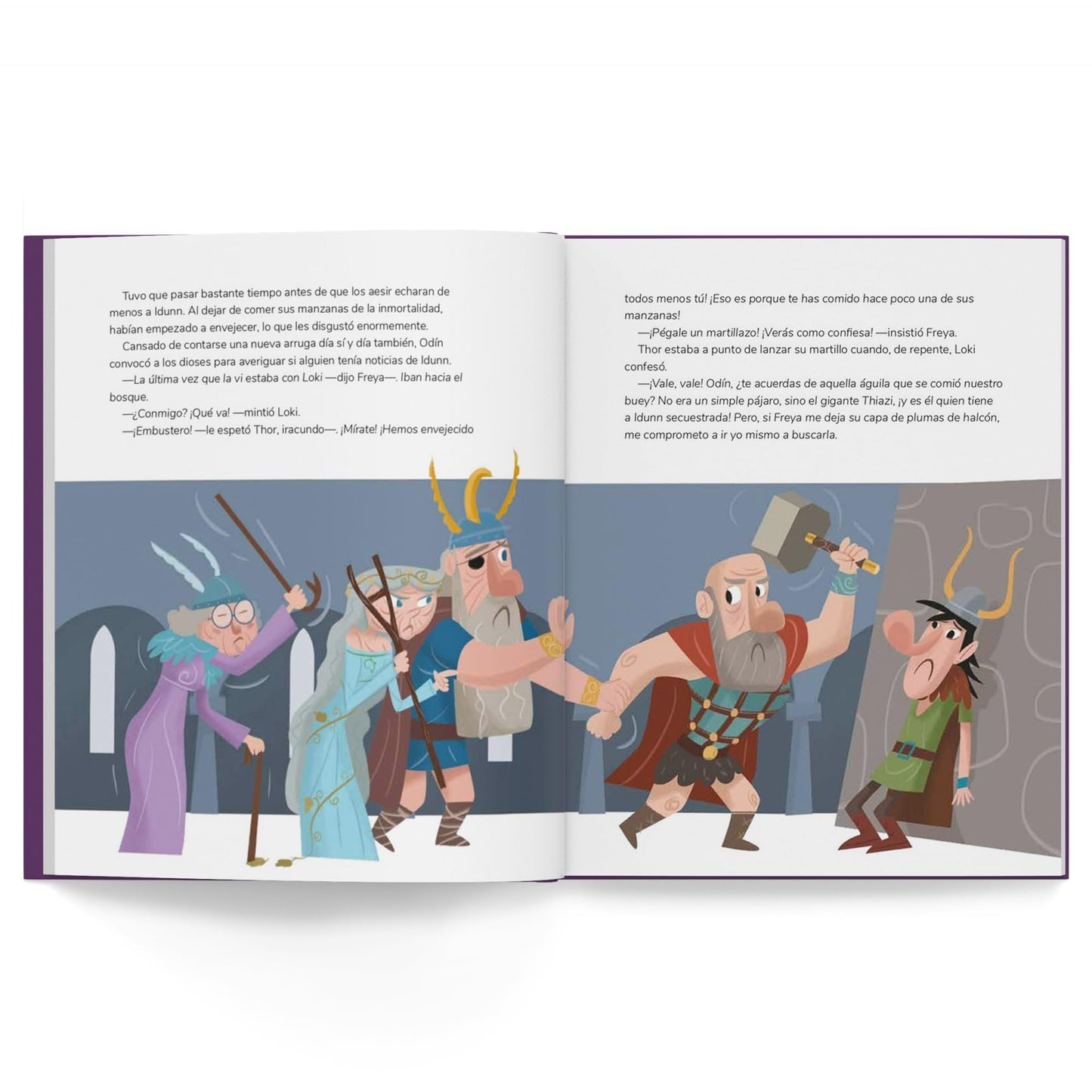 las aventuras de los dioses de asgard: las mejores historias de la mitología nórdica y vikinga, convertidas en preciosos cuentos para niños.: 2 (mitos nórdicos)