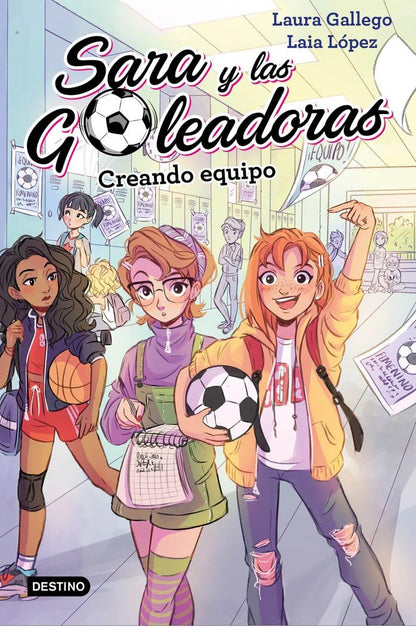 Creando equipo: Sara y las Goleadoras 1
