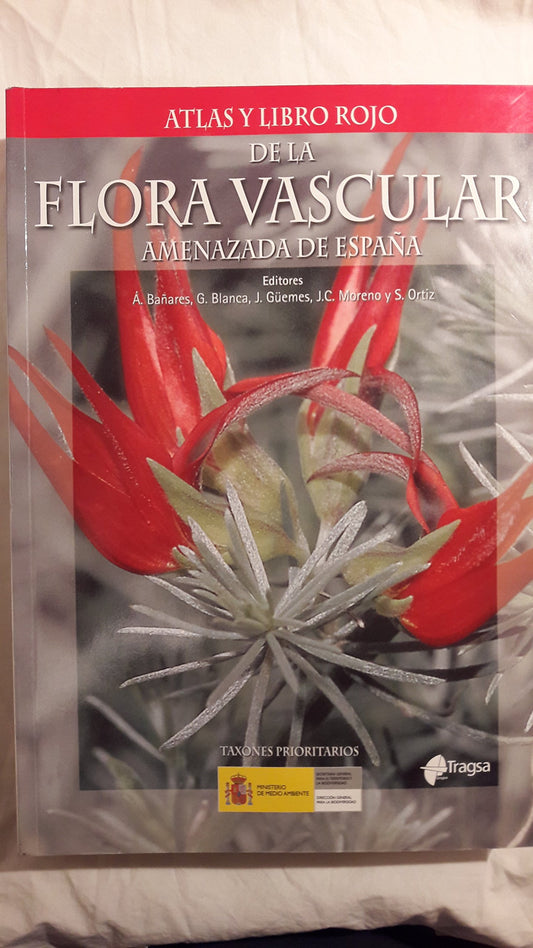 Atlas y libro Rojo de la flora vascular amenazada de España taxones