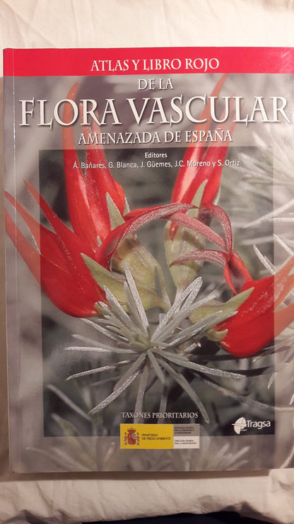 Atlas y libro Rojo de la flora vascular amenazada de España taxones
