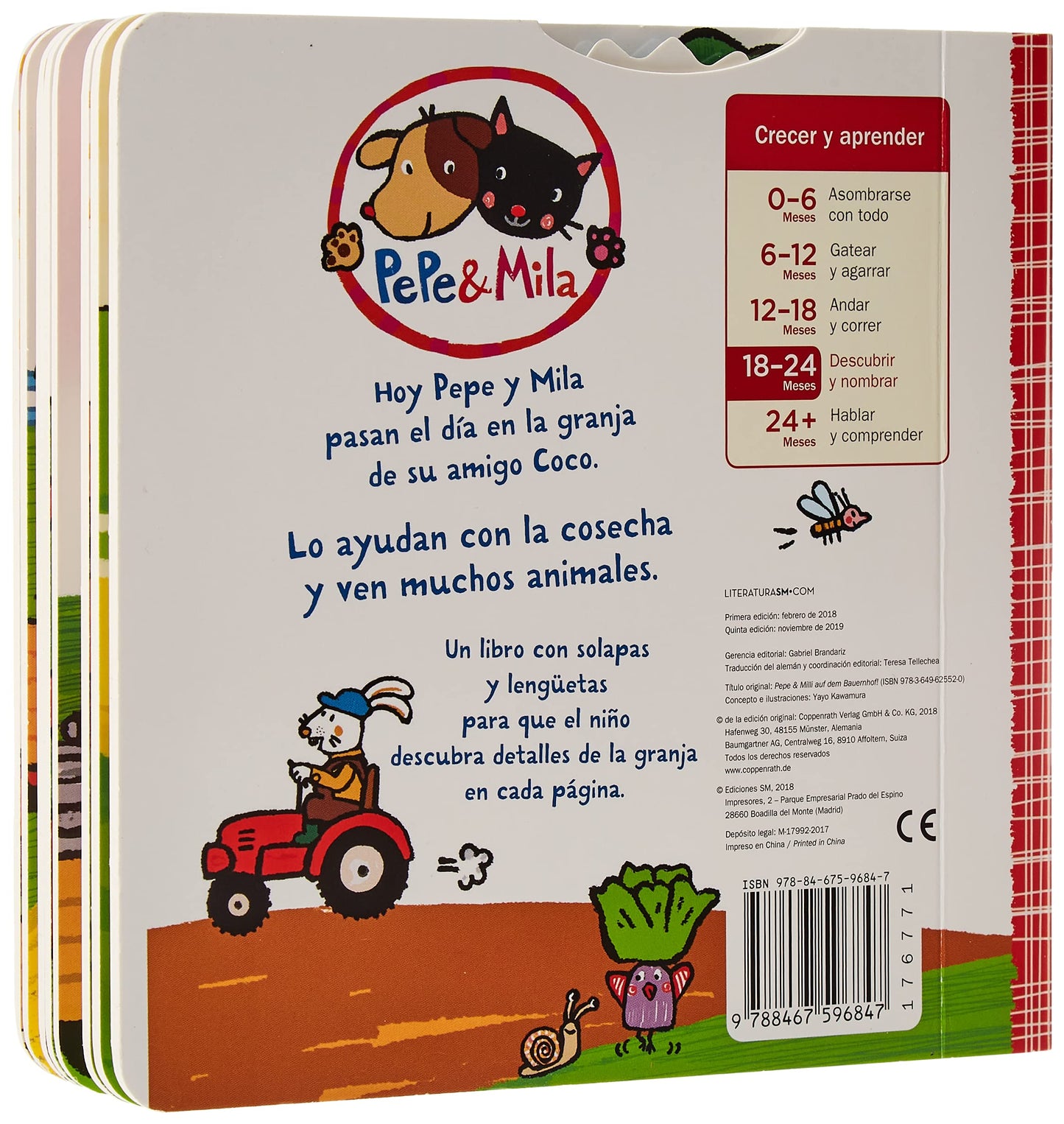 pepe y mila pasan el día en la granja