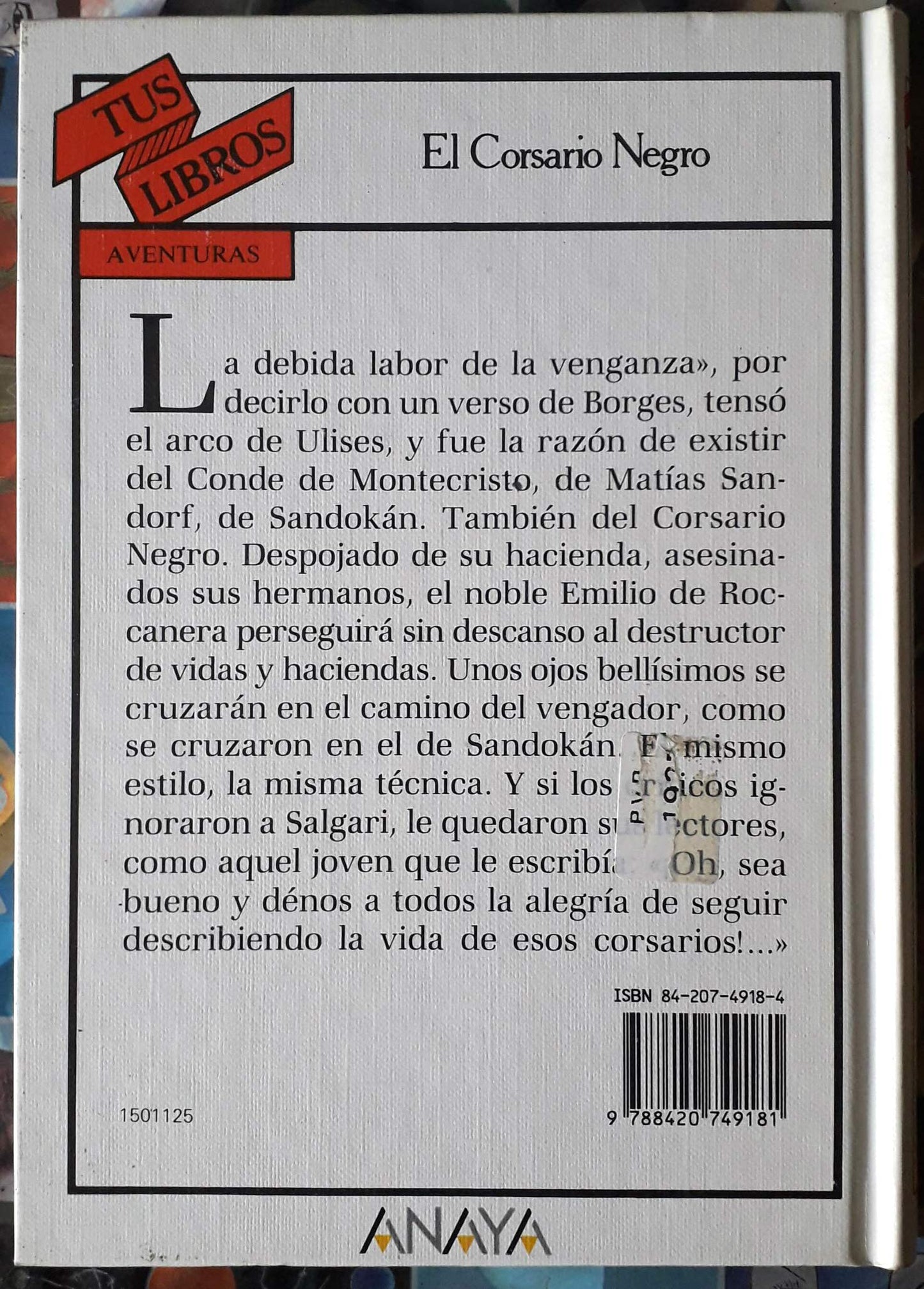 el corsario negro/ the black corsair