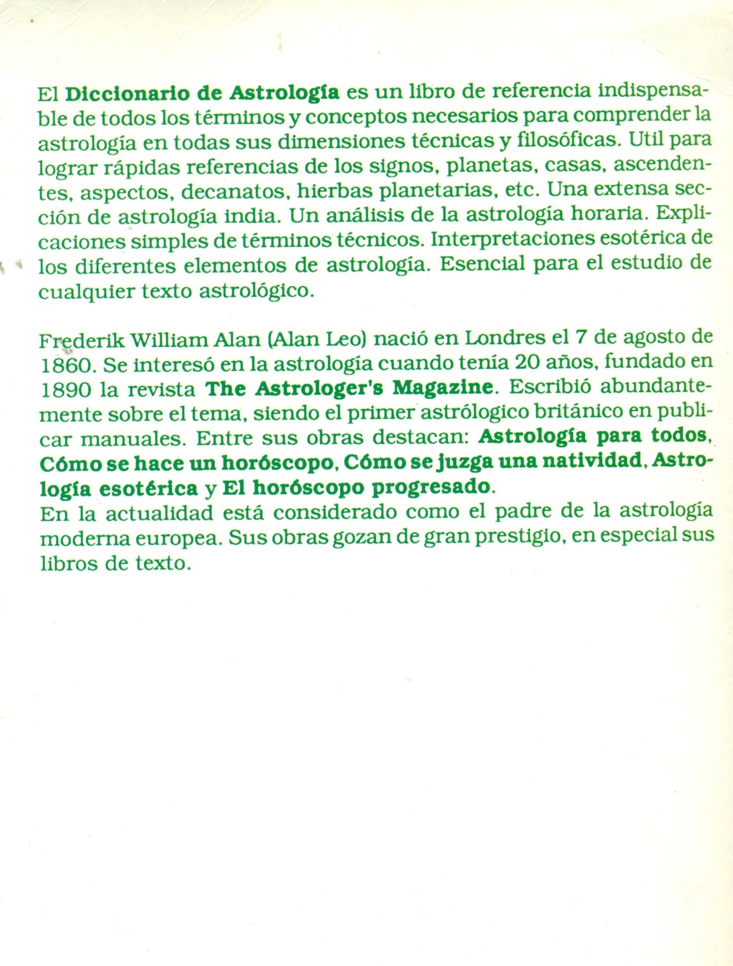 diccionario de astrologia