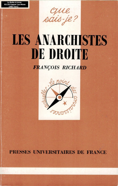 Les anarchistes de droite