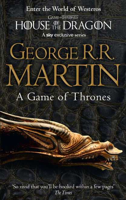 George R.R. Martin, Game of Thrones, A song of ice and fire, Book 1