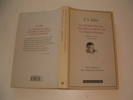 Tierra baldia; cuatro cuartetos y otros poemas:poesia selecta (1909-1942)