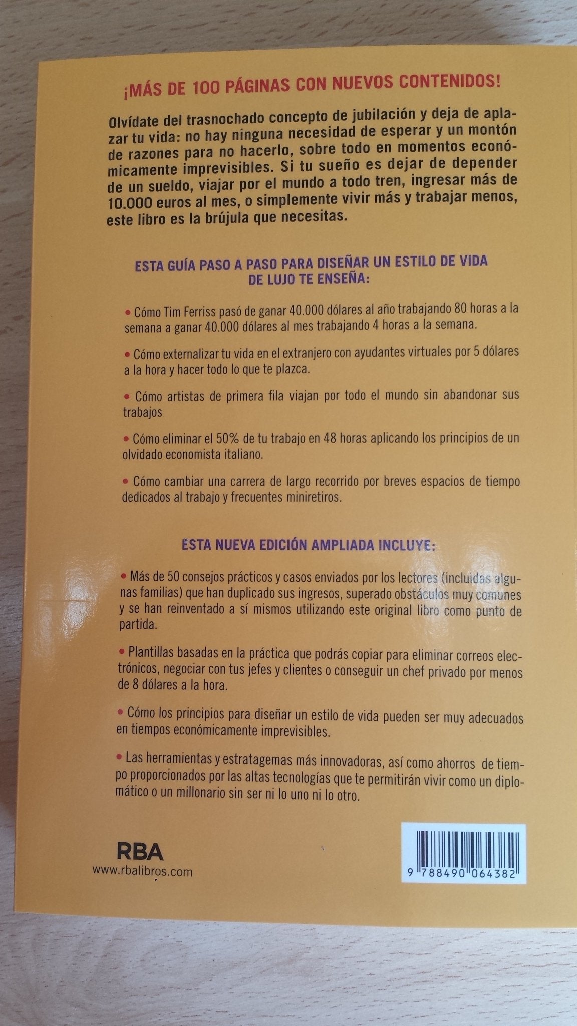 la semana laboral de 4 horas: 4ª edición ampliada (divulgación)