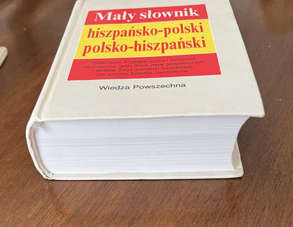 Maly slownik hiszpansko-polski,polsko-hiszpanski