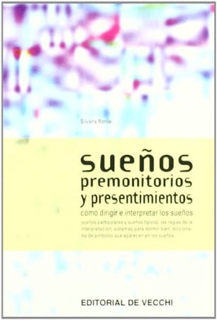 sueños premonitorios y presentimientos — portada bibliográfica