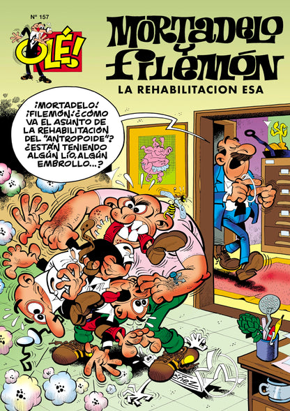 Mortadelo y Filemón. La rehabilitación esa (Olé! Mortadelo 157) (Bruguera Clásica)