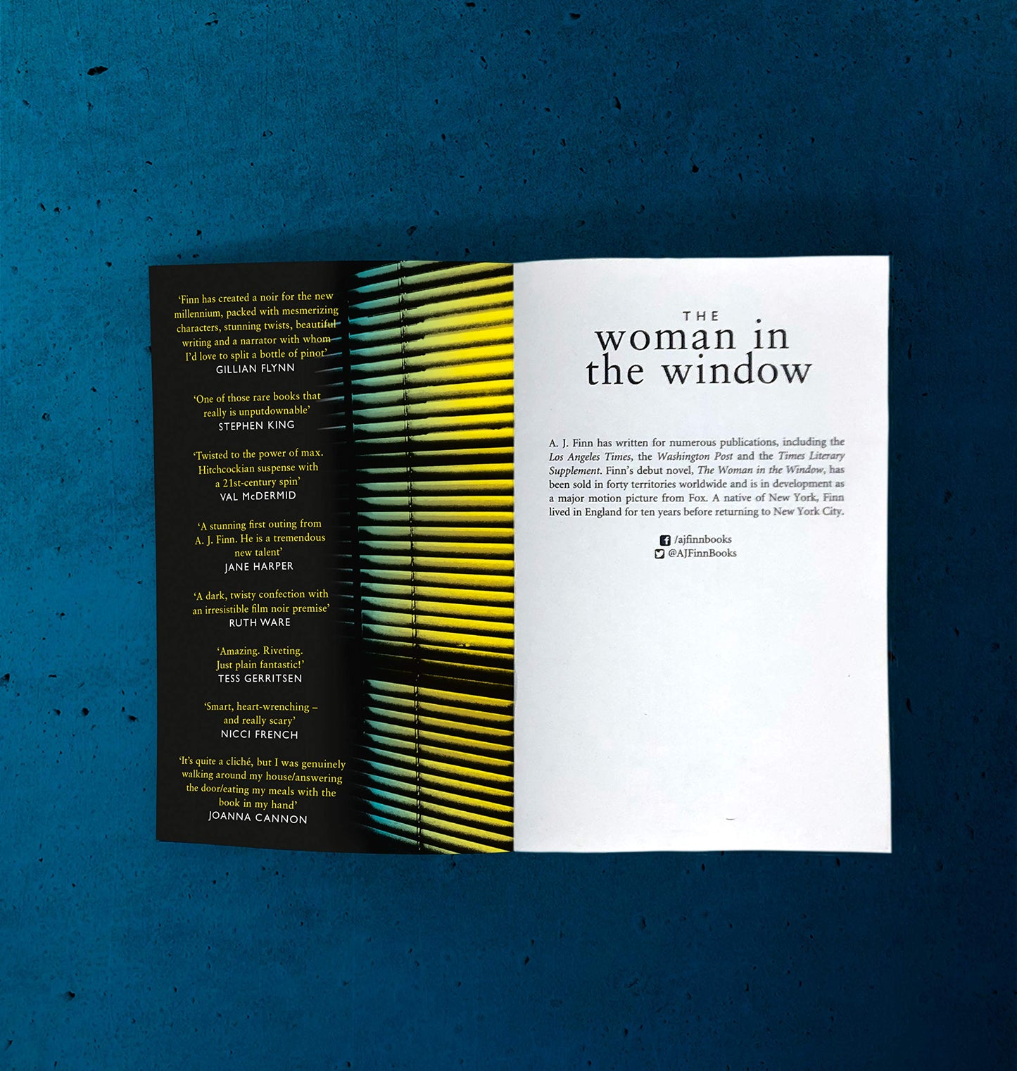 the woman in the window: the number one sunday times bestselling debut psychological crime thriller now a major film on netflix!