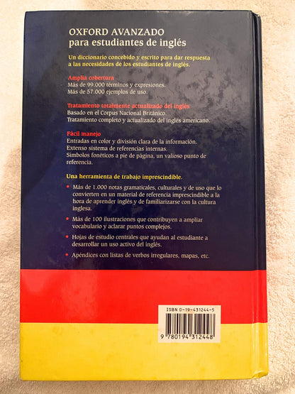 Diccionario Oxford Avanzado: Espanol-Ingles/Ingles-Espanol: Para Estudiantes De Ingles (Diccionario Oxford Compendium)