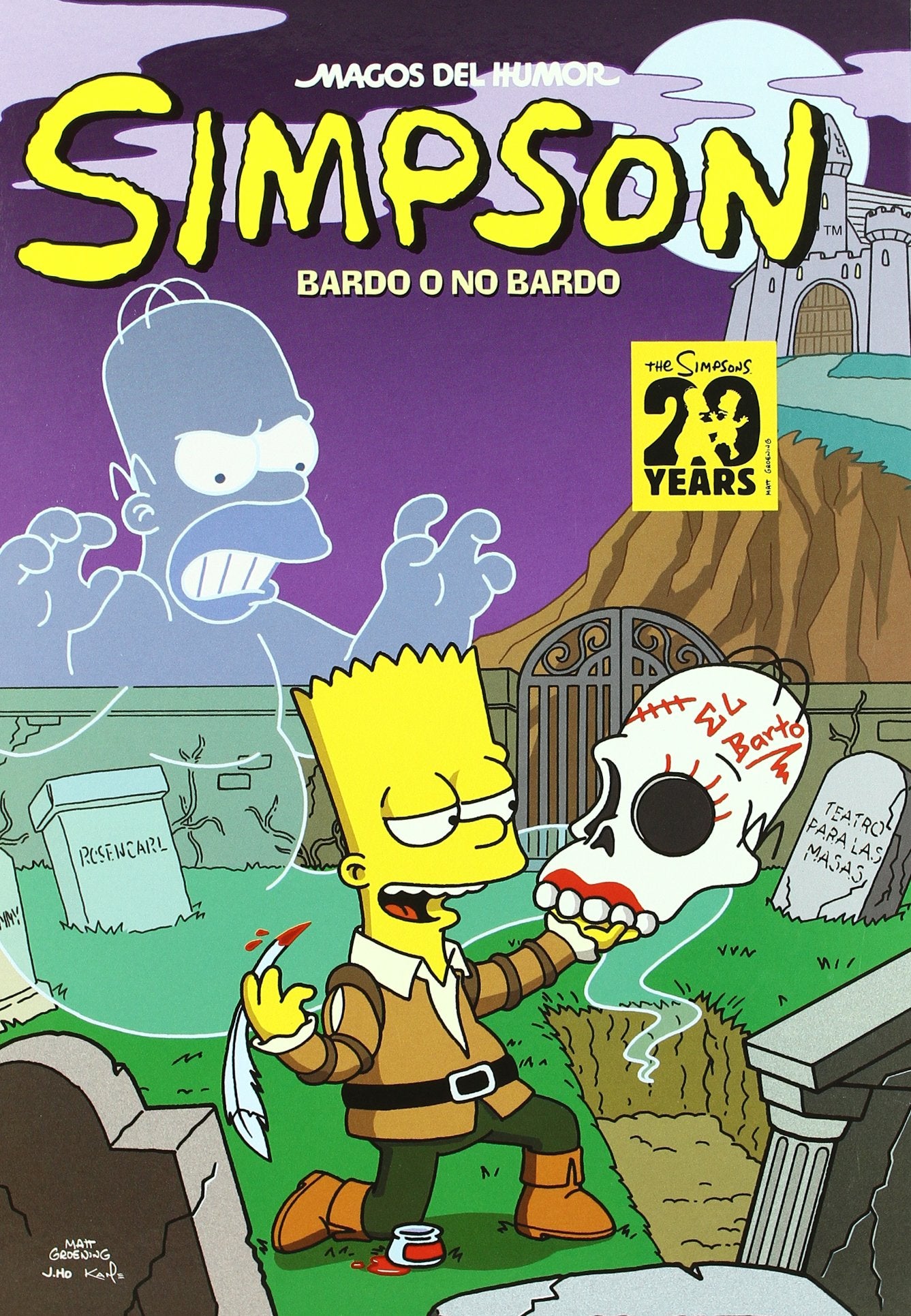 bardo o no bardo (magos del humor simpson 25)