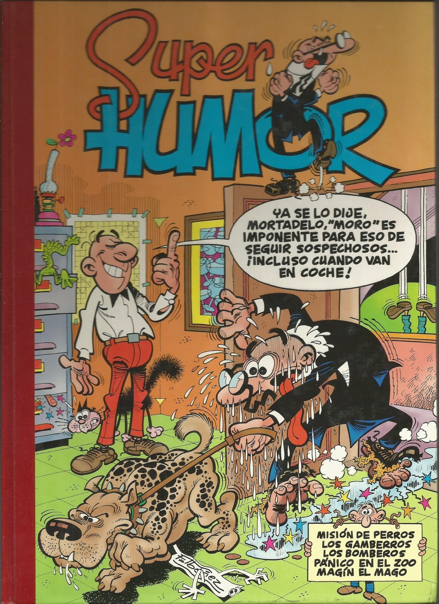 misión de perros | los gamberros | los bomberos | pánico en el zoo | magín el mago (súper humor mortadelo 13)