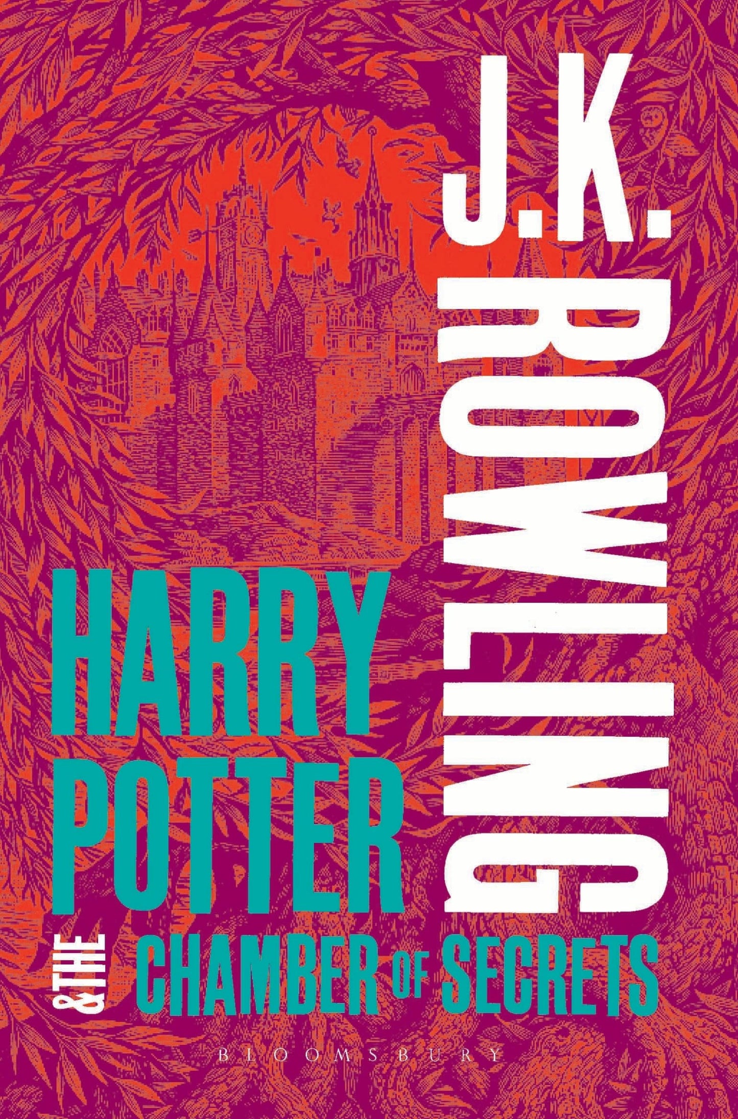 harry potter and the chamber of secrets: adult cover (bloomsbury publishing)