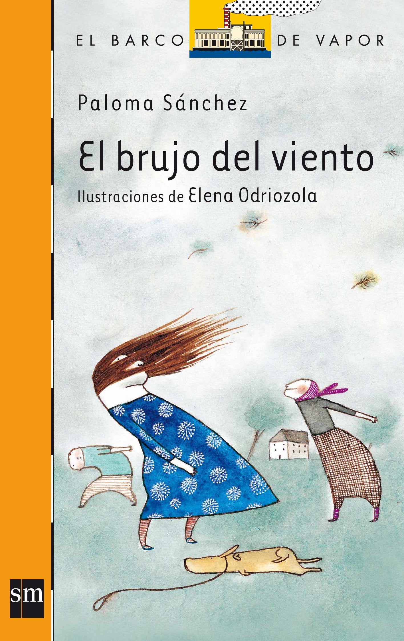 el brujo del viento: 176 (el barco de vapor naranja)