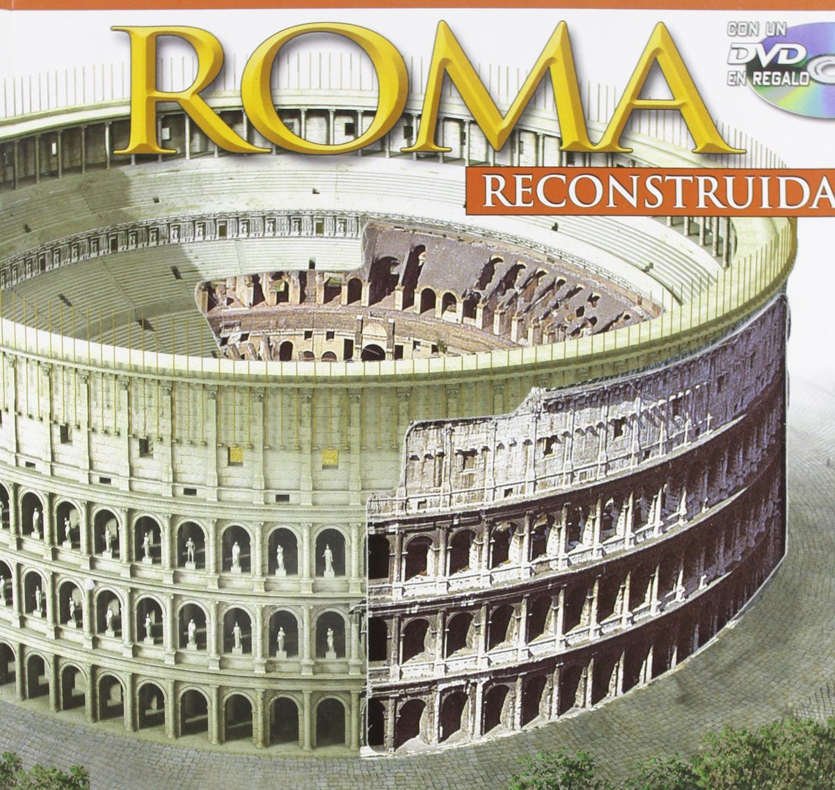 roma ricostruita maxi. ediz. spagnola. con dvd